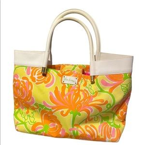 Lilly Pulitzer print tote